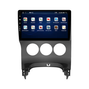 Lecteur multimédia de voiture d'alimentation d'usine intégré 9 "Navigation voiture Auto Play lecteur DVD de voiture pour <span class=keywords><strong>Peugeot</strong></span> <span class=keywords><strong>3008</strong></span> manuel AC - Product Image 3