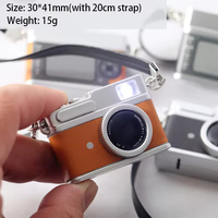 Nouvel Arrivage Appareil Photo Rétro Miniature Porte-clés avec Flash Chine