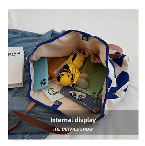 Sac à bandoulière en toile pour femme, personnalisé avec logo coloré, écologique, avec fermeture éclair, pour un usage quotidien - Product Image 2
