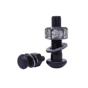 Perno hexagonal grande hecho a medida M16 10.9S de alta resistencia a la torsión y cizallamiento para estructuras de acero, estándar GBT1228 - Product Image 1