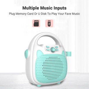 Microphone karaoké sans fil pour enfants, portée de 10 m, batterie 1200 mAh, 5 heures d'autonomie, haute qualité sonore, pour garçons et filles - Product Image 6