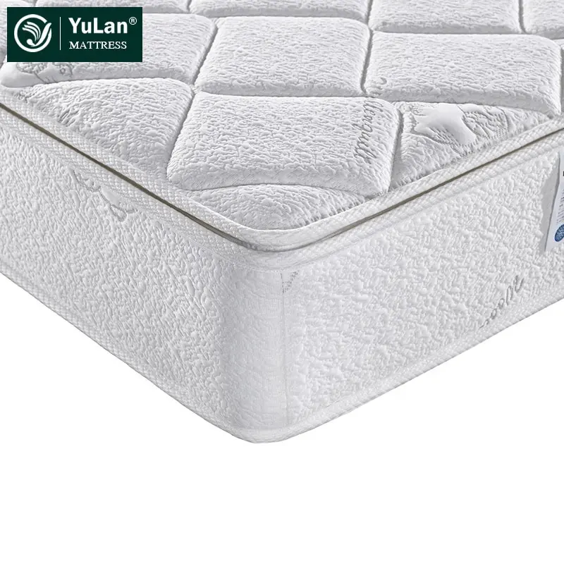 High quality modern bed pocket spring mattress medium firmness euro top Pocket Spring Mattress