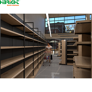 Diseño de Tienda de Abarrotes con Sistema de Distribución Tipo US Express y Conjunto Completo de Equipamiento - Product Image 1