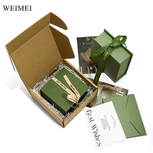 Custom Logo Recyclable <b>Book</b> Style Paper Jewelry <b>Box</b> with Pouch for Ring, Earring and Necklace Packaging - Product Image 4
