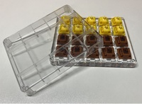 Plateau de service en acrylique GATERON, 20 pièces, universel, testeur du clavier transparent personnalisé, nouvelle collection