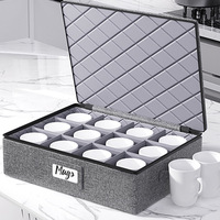 Ensemble de 5 contenants de rangement multifonctionnels, étanches à l'air et à l'eau, en plastique gris PET+PP, avec séparateurs en feutre, pour la cuisine et les aliments