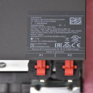 1 Pezzo Nuovo Originale S120 6sl3120-2te21-8ad0 Modulo Doppio 18a18a Fsc Plc Automazione Industriale - Product Image 2