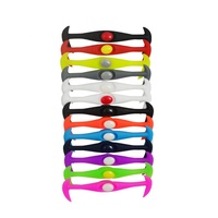 Nouvelle conception, lacets en silicone sans nœuds, lacets élastiques intelligents pour baskets