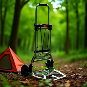 Carrello da Campeggio Pieghevole in Alluminio S 90 XL Stile Sportivo - Product Image 3