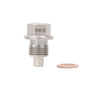 Bouchon de vidange magnétique M14X1.25 en acier inoxydable pour carter d'huile – Pièce auto pour l'entretien automobile - Product Image 1