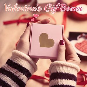 Cajas de Galletas con Forma de Corazón para el Día de San Valentín, Cajas para Regalos de Panadería con Ventana Transparente en Forma de Corazón, Cajas Pequeñas Rosadas para Regalos - Product Image 6