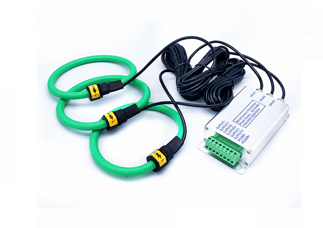 Flexible Rogowski Coils from 100A to 3000 A Current Transformer 333mV, or 5A 1A output