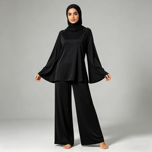 Muslim Burkini Swimwear Women 3 Piece <b>Set</b> Long Sleeve <b>Modest</b> Beach Swimsuit Custom OEM ODM Wholesale Supplier - Product Image 2