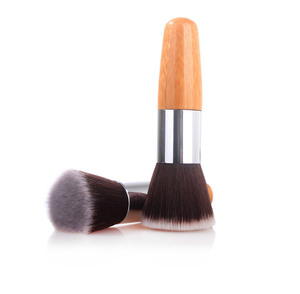 11 Pieces Makeup Brush <span class=keywords><strong>Set</strong></span> Bambu Maquiagem Escova Único Hot Selling Logo Custom Bamboo Handle Mini Bamboo Opp Bag Cabelo Sintético - Product Image 6