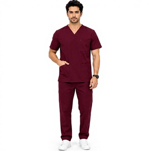 Pantalon de travail médical sur mesure pour homme, respirant, extensible, pour médecins, infirmiers, hôpitaux, professionnel, confortable. - Product Image 1