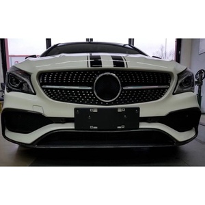 Nuevo Kit de Carrocería de Fibra de Carbono Húmeda para Mercedes-Benz CLA W117 2013-2019, Parachoques Delantero y Trasero, Alerón Trasero - Product Image 4