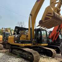Excavatrice Caterpillar 325D 320D 312 de taille moyenne, 25 tonnes, 20 tonnes, 12 tonnes, excavatrice d'occasion, excavatrice sur chenilles, à vendre.