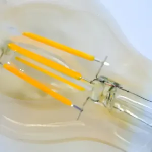 Ensemble de 6 ampoules LED en verre 4W 2700K Design vintage - Product Image 6