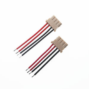 Molex5264ขั้วต่ออะแดปเตอร์2ขา UL1007 # 26AWG ลวดตัวนำทองแดงบริสุทธิ์ PVC/ไนลอนสำหรับการประกอบแบตเตอรี่บ้านแบบ DIY - Product Image 1