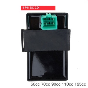 Boîtier d'allumage <span class=keywords><strong>CDI</strong></span> DC à 4 broches pour moto, quad, buggy, <span class=keywords><strong>scooter</strong></span>, moto, moto-cross 90cc 100cc 110cc - Product Image 1