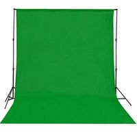 Fonds de Photo en Coton Textile Mousseline Noir Blanc Vert Bleu Rouge pour Studio, Écran de Photographie avec Tissu de Fond Chromakey