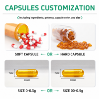 Capsules de glycinate de magnésium 400 mg en marque blanche OEM, 60 unités, complément alimentaire, vente en gros, fournisseur d'usine