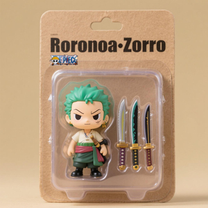 חם מכירה אנימה q גרסה zorro pvc דגם המתנה צעצועים צעצועים