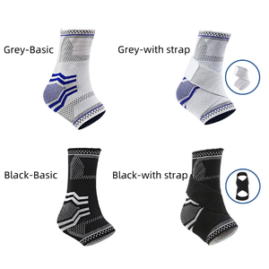 Protecteur personnalisé Douleur <span class=keywords><strong>Entorse</strong></span> Tricoté Nylon Élastique Sports Football Gym Wraps Cheville Brace Support - Product Image 6