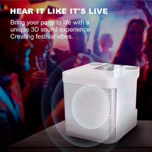 Mini haut-parleur karaoké avec micro, haut-parleur Bluetooth avec microphone, ensemble karaoké double micro, haut-parleur domestique - Product Image 4