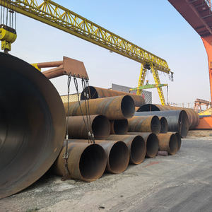 Труба стальная бесшовная ASTM A36 DN500 большого диаметра, углеродистая, ASME B36.10 PE, Sch40 / Sch80 / Sch160, SMLS - Product Image 5