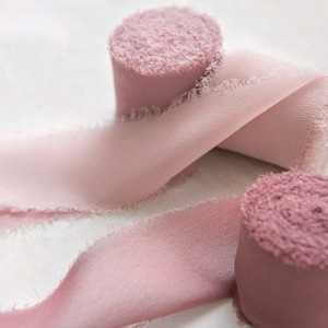 Được Làm Bằng Tay Số Lượng Lớn 1 Inch 2 Inch 3 Inch 4 Inch 10Cm Lilac Rìa Voan <span class=keywords><strong>Ribbon</strong></span> Với Rìa Cạnh - Product Image 2