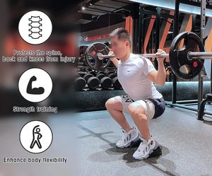 Set di 6 Cunei Regolabili Antiscivolo in Gomma <span class=keywords><strong>per</strong></span> Squat, Rampa <span class=keywords><strong>per</strong></span> Sollevamento Pesi, Stretcher <span class=keywords><strong>per</strong></span> Polpacci, Attrezzatura Sportiva - Product Image 4