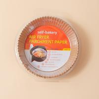 Produits ménagers : Doublure en papier jetable pour friteuse à air, impression offset, plaque en papier carrée pour friteuse à air