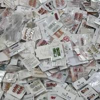 Uñas Acrílicas Hechas a Mano de Diseño Aleatorio Reutilizables, 10 Piezas/Juego, para Pedidos al por Mayor
