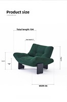 Fauteuil simple moderne en bouclette de laine d'agneau, fauteuil en bois de frêne blanc, mobilier de salon minimaliste de luxe pour la maison