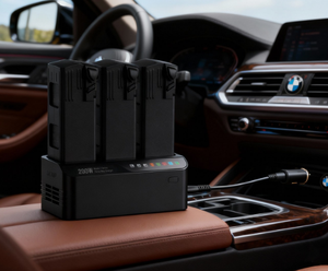 Cargador Rápido LKTOP de 200W y 3 Puertos para DJI Mavic 3 Series - Carga 2 Baterías y el Control Remoto Simultáneamente, Centro de Carga Compacto para Viajes - Product Image 5