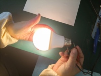 Ampoules LED intelligentes d'intérieur Benory 10W PWM Dali Loxone Casambi KNX Gvs Dimmable 24v E27 B22 G70 Globe à économie d'énergie