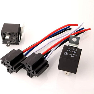 Реле 12v/24v/36v/60v/автомобильное индивидуальное водонепроницаемое реле проводки 40A Автомобильное универсальное четырехконтактное пятиконтактное - Product Image 2