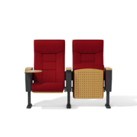 Table de prière pliante durable Chaises d'église Chaises d'auditorium de culte Meubles de théâtre Fauteuil de cinéma