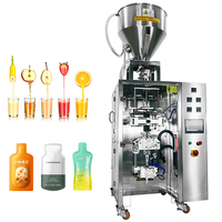 Automatische vloeibare speciaal gevormde zakjesverpakkingsmachine, verticale sachetverpakkingsmachine voor fruit-sap en enzymenpuree