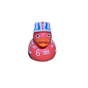 Vente en gros OEM Jouet aquatique pour enfants en plastique, canard jaune de 3 pouces, style bus britannique, avec son couinement, pour piscines, Royaume-Uni - Product Image 2