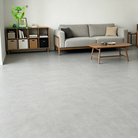 Rutschfeste Einfarbige LVT-Bodenfliesen Wasserdichter Dryback-Vinylboden für Wohn- und Bürorenovierung