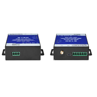Télécommande GSM 2G cellulaire RTU SMS S130 2DIN 2 sorties relais Pompe de réservoir de carburant Automatisation Surveillance Système d'alarme