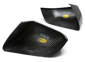 Nouvelle version adaptée à la nouvelle version du boîtier de rétroviseur en fibre de carbone sèche pour Tesla Model Y, couvercle de rétroviseur. - Product Image 5