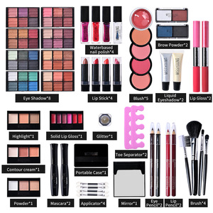 1149B1 Professional Full <strong>Set</strong> Makeup Kit with Mirror Table <strong>Set</strong> Box and Big Cosmetics for Women <strong>Make</strong> <strong>up</strong> Full Makeup Gift <strong>Sets</strong> - Product Image 6