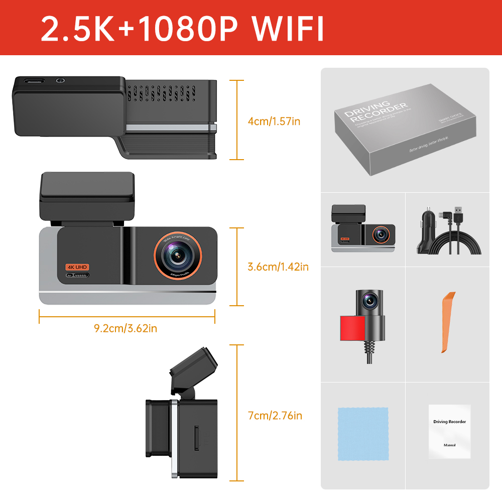 2K + 1080P WIFI