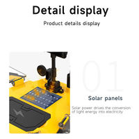 Juguete Solar, Kit de Motor STEAM para Armar, Energía Solar, 46 Piezas, Coche de Exploración de Marte, Modelos Científicos, Juguete Educativo STEM para Niños