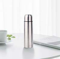 WUJO — bouteille thermos 350ml 500ml 750ml 500ml 24hr, bouteille sous vide en acier inoxydable écologique, flacon à puces, original, meilleure vente