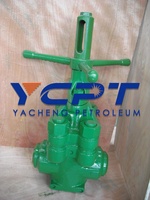 API 6A 2 1/16 vanne de boue de tête de puits de pétrole vanne d'arrêt d'accélérateur réglable vanne d'arrêt 5000PSI