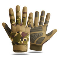 Gants de moto de sécurité personnalisés à vendre gant tactique réglable doigt complet cyclisme en plein air